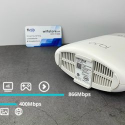 Netgear Satellite Orbi Tri-band RBS20 tốc dộ