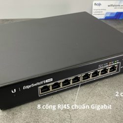 Ubiquiti EdgeSwitch 8 150W cổng kết nối