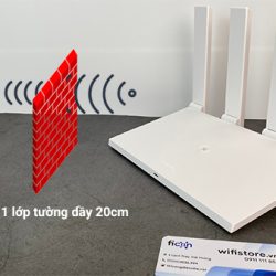 Huawei AX3 WS7100 xuyên 1 lớp tường