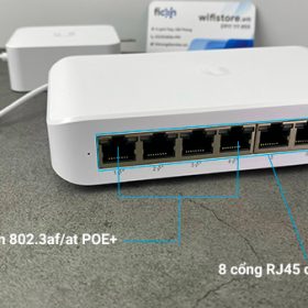 UniFi Switch Lite 8 PoE cổng kết nối