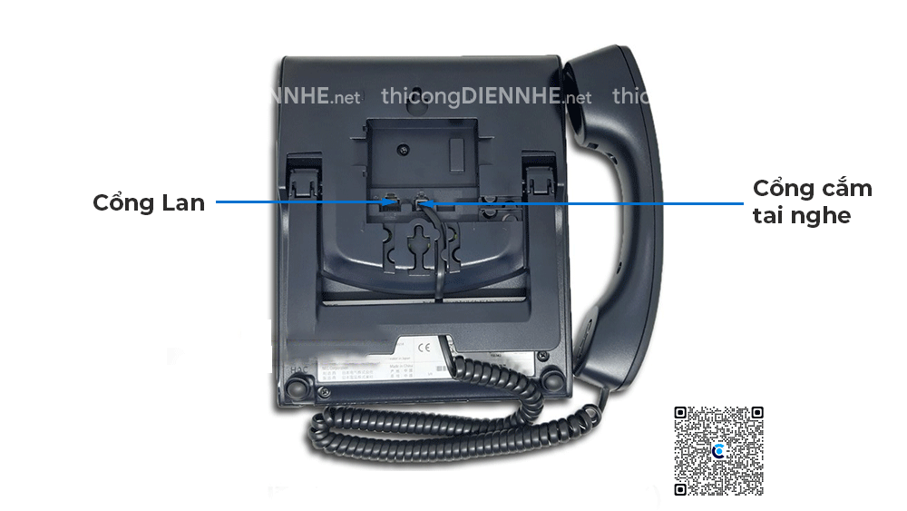 Điện thoại IP NEC IP7WW-12TXH-A1 TEL hỗ trợ 1 tài khoản SIP, sử dụng cho tổng đài NEC SL2100