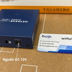 Switch Netgear GS105v5 nguồn DC 12V