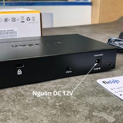 Switch Netgear GS308 nguồn DC 12V