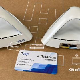WiFi AiMesh Asus Lyra Trio 2 Pack kết nối 60 thiết bị
