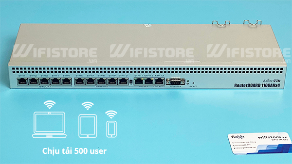 Mikrotik RB1100AHx4 | Router chịu tải 500user, 13Wan/Lan 1000Mbps