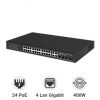 Switch PoE TS58P-24G-4TC