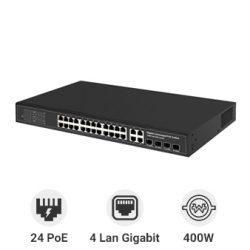 Switch PoE TS58P-24G-4TC