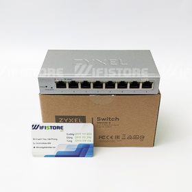 Switch Zyxel GS1200-8, 8 Port Web Managed tốc độ 1000Mbps