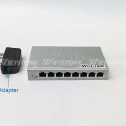 Switch Zyxel GS1200-8, 8 Port Web Managed tốc độ 1000Mbps