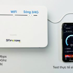 WiFi 4G Huawei B535-836 tốc độ 300Mbps 4 cổng Lan, cắm điện