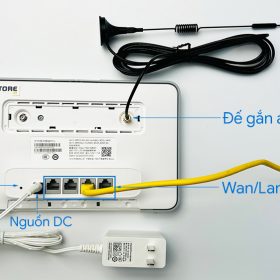 WiFi 4G Huawei B535-836 tốc độ 300Mbps 4 cổng Lan, cắm điện