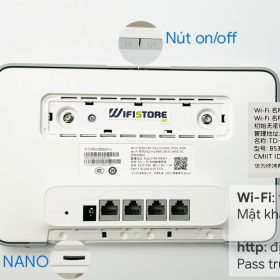 WiFi 4G Huawei B535-836 tốc độ 300Mbps 4 cổng Lan, cắm điện