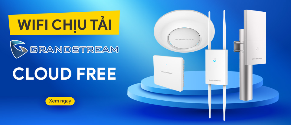 Wifi chịu tải grandstream tại Hải Phòng & Hạ Long