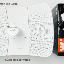 CPE Tenda O9 | Truyền điểm - điểm xa 5km(thực tế), PTP 450Mbps
