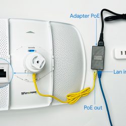 CPE Tenda O9 | Truyền điểm - điểm xa 5km(thực tế), PTP 450Mbps