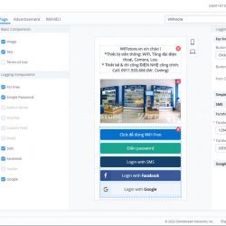 WiFi marketing 100user | Hiện quảng cáo Photo, Video, Link