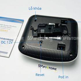 Aruba IAP/AP205 WiFi ốp trần 1167 Mbps, Tải 100user, PoE