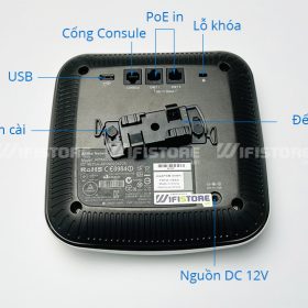 Aruba IAP225 WiFi ốp trần 1800 Mbps, Tải 250user, PoE