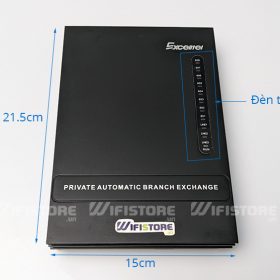 Tổng đài Excelltel MD108 – Cấu hình 1 trung kế & 8 máy nhánh