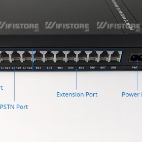 Tổng đài Excelltel MD308 – Cấu hình 3 trung kế & 8 máy nhánh