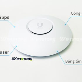 Ubiquiti UniFi U6 Pro(WiFi 6) | Wifi ốp trần 5300Mbps, tải 300user