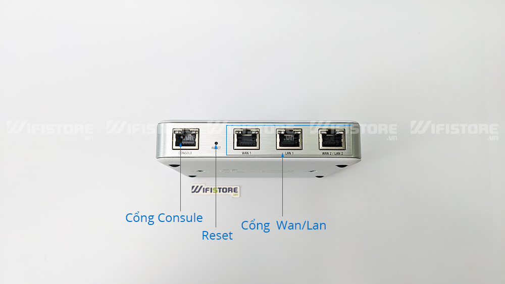Unifi USG| Router chịu tải 250user, 3 cổng Wan/Lan Gigabit