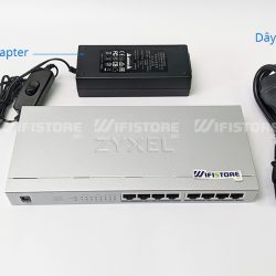 Switch Zyxel GS1008HP, 8 port Web Managed PoE Gigabit