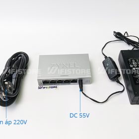 Switch Zyxel GS1200-5, 5 Port Web Managed tốc độ 1000Mbps
