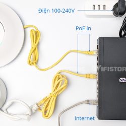 S1100P-8G-2G-Ai | Switch PoE HASIVO 8 cổng PoE công suất 120W, 2 Uplink Gigabit