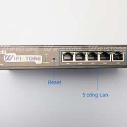 Tenda M3 | Router chịu tải 120user, 5 cổng Wan/Lan Gigabit