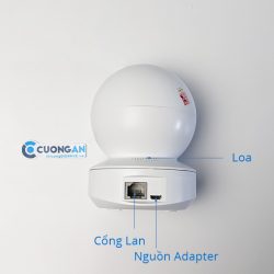 Camera Ezviz TY1 - 2MP trong nhà xoay ngang 340, WiFi không dây