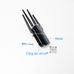 Ancatus A2 Kích sóng WiFi cắm ổ điện chuẩn AC1200, 4 anten