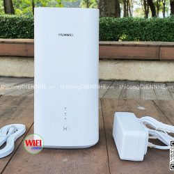 Huawei CPE Pro H112-370 WiFi 5G tốc độ 2.33Gbps, tải 64user, Cổng LAN 1Gb