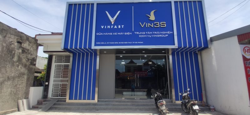 Thi công hệ thống điện nhẹ cho Showroom VIN3S Kiến Thụy tại quy mô 200m2