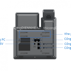 Điện thoại IP Grandstream GRP2602 không PoE - 4 tài khoản SIP, 2 cổng Lan