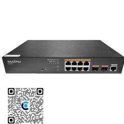 Maipu IS230-10TF-AC Switch Managed 8 cổng 10/100/1000M, 2 cổng SFP Gigabit