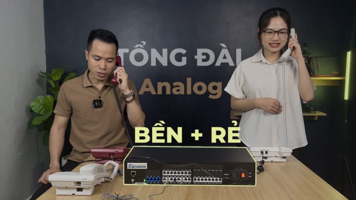 Tổng đài điện thoại nội bộ Analog: Bền, Rẻ cho Khách sạn, Văn phòng nhỏ dưới 64 nhánh