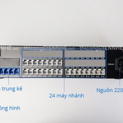 Tổng đài Excelltel PABX TP848(4-24) 4 trung kế & 24 máy nhánh