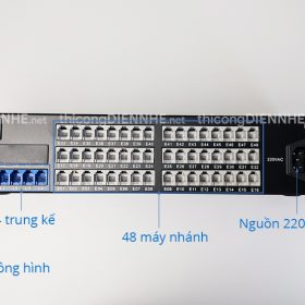 Tổng đài Excelltel PABX TP848(4-48) 4 trung kế & 48 máy nhánh