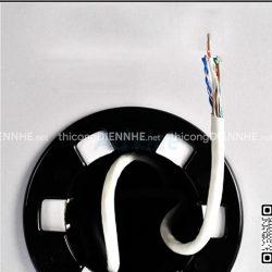 Cáp mạng Hikvison CAT6 UTP, DS-1LN6-UE-W, 8 lõi đồng nguyên chất 99.97%