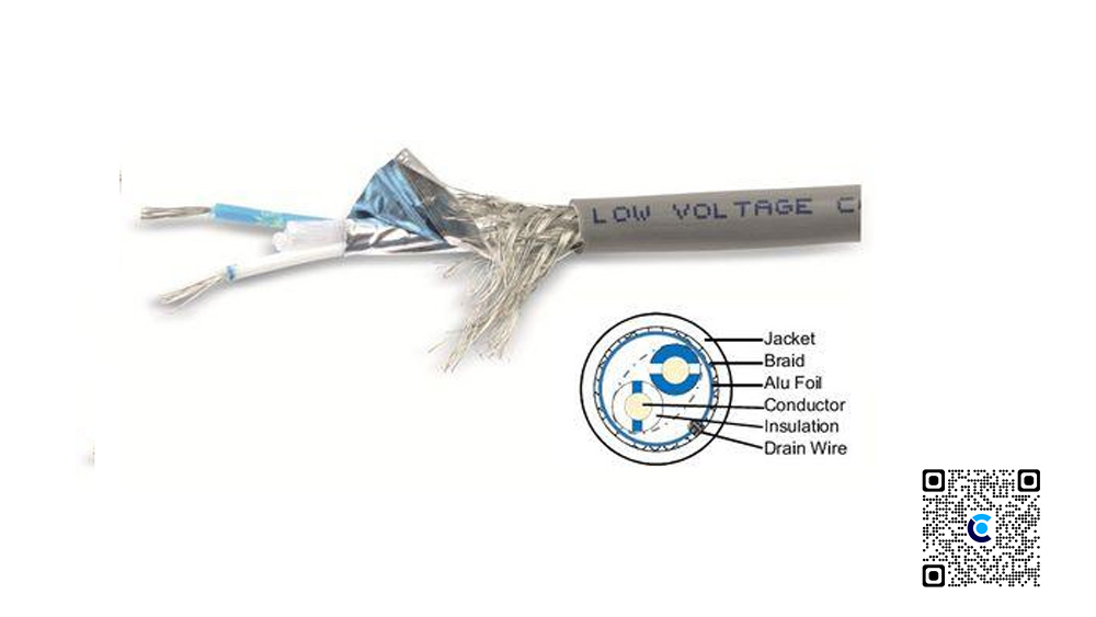 Cáp âm thanh Alantek 16AWG 1 Pair, mã 301-CI9501-0300 Alantek Speaker Cable
