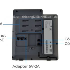 Alcatel H3G Điện thoại IP 3 tài khoản SIP, Cổng Gigabit