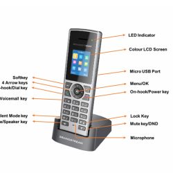 Grandstream DP722 - Điện thoại IP Dectphone không dây