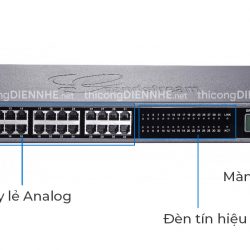Grandstream GXW4232 - Card gateway 32 máy lẻ điện thoại analog