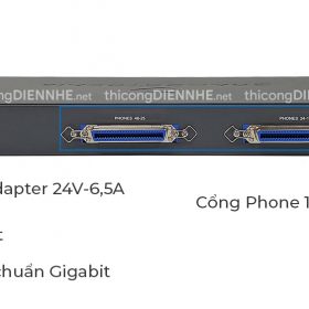 Grandstream GXW4248 - Card gateway 48 máy lẻ điện thoại analog