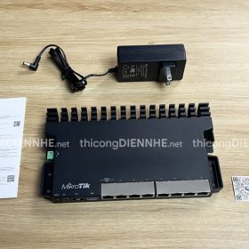 Mikrotik RB5009UG+S+IN Router chịu tải 300user, 7 cổng RJ45 Gb, 1 cổng RJ45 2.5Gb, SFP 10Gb