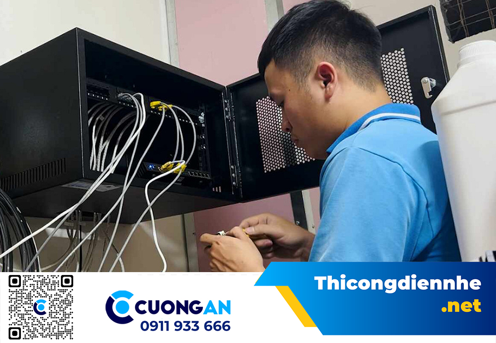 Thi công hệ thống điện nhẹ cho SAKURA Motel Hải Phòng, số 193 Văn Cao