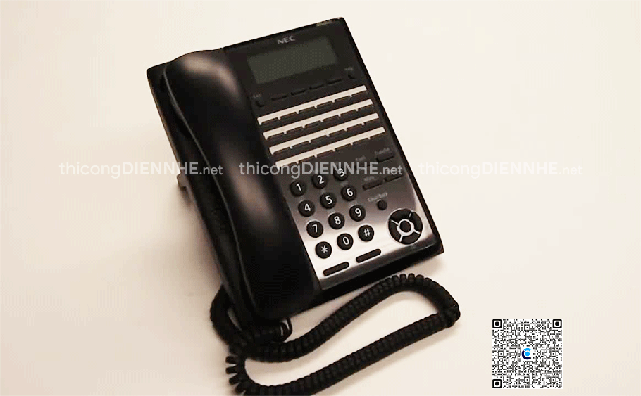 Điện thoại IP NEC IP7WW-24TXH-A1 TEL hỗ trợ 1 tài khoản SIP, sử dụng cho tổng đài NEC SL2100 