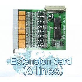 Excelltel CE8, card tổng đài mở rộng 8 máy lẻ Analog dùng cho tổng đài CP1696, TP152,...