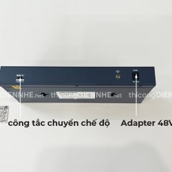 Hikvision DS-3E0310P-E/M | Switch 8 port PoE 60W, 2 uplink Gigabit